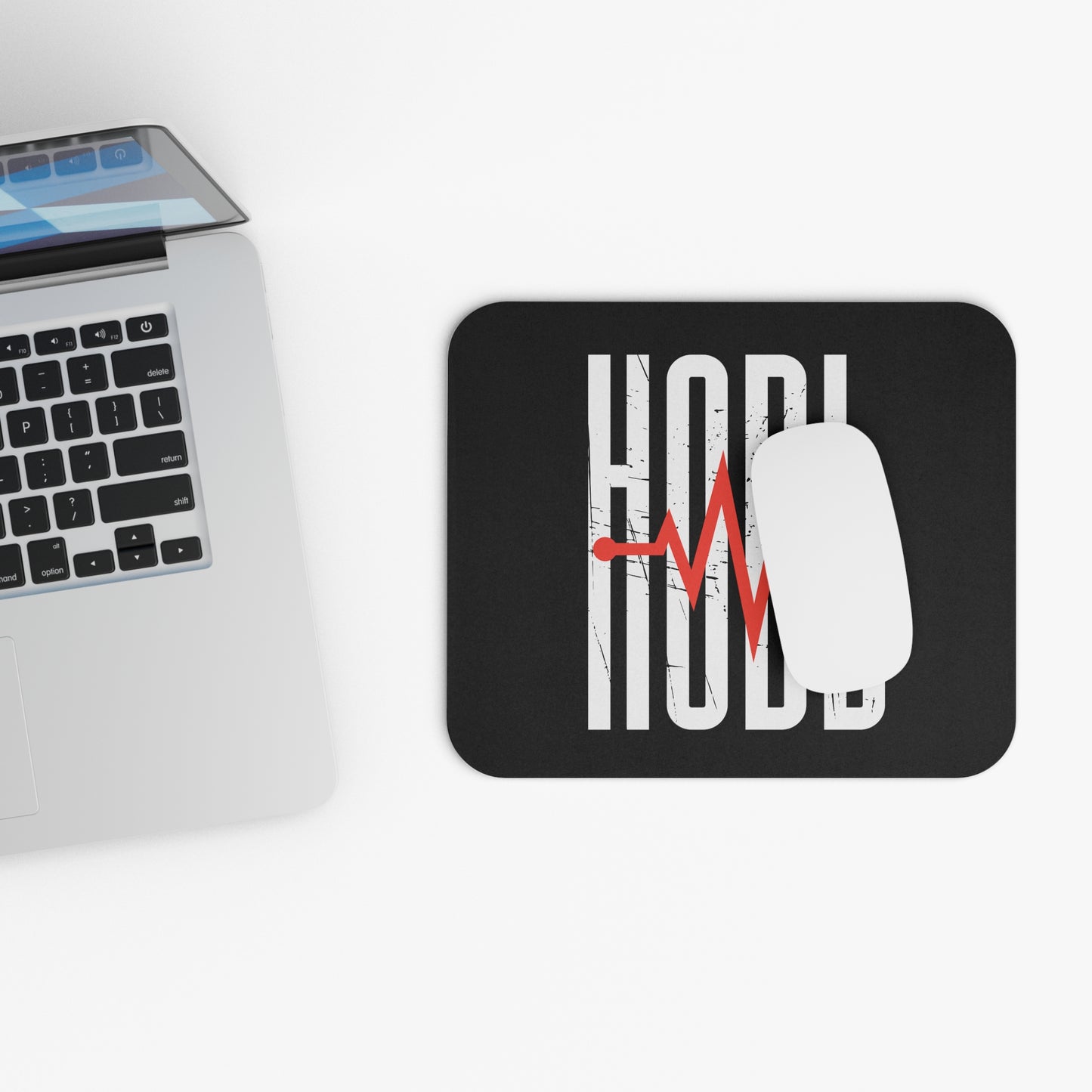 HODL The Line Mouse Pad