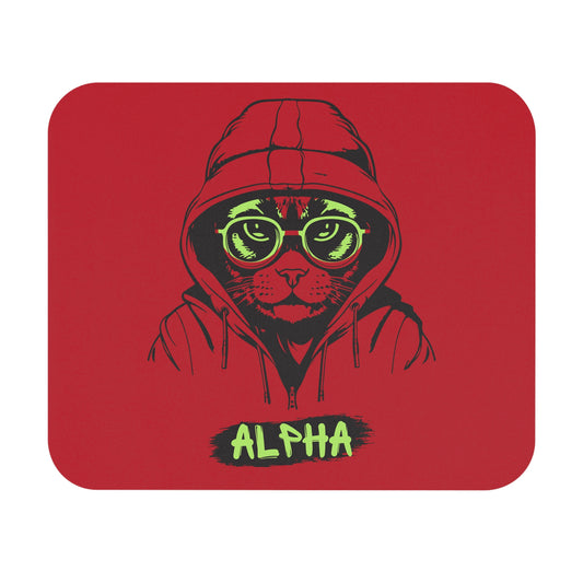 Alpha Cat Mouse Pad