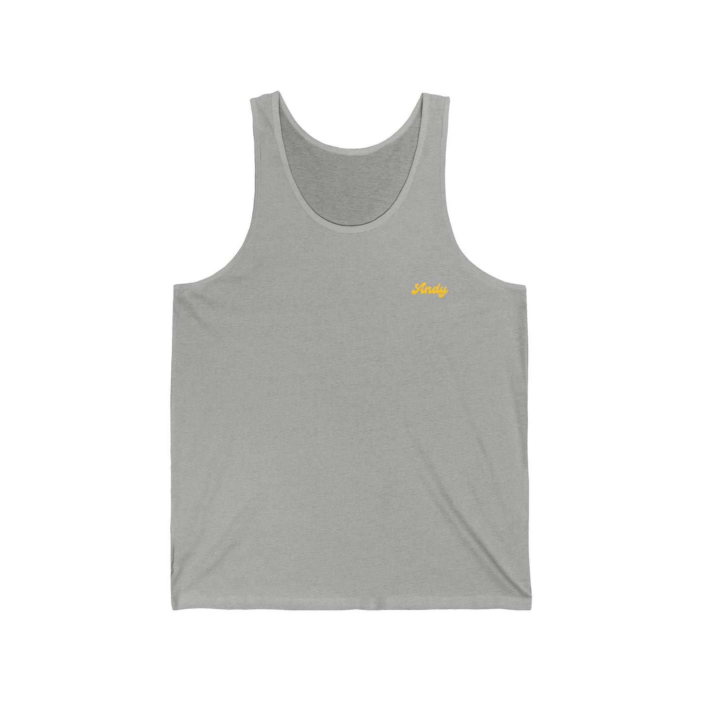 Andy Minimalist Pocket Text Logo Tank Top