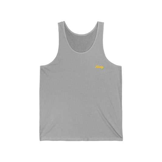 Andy Minimalist Pocket Text Logo Tank Top