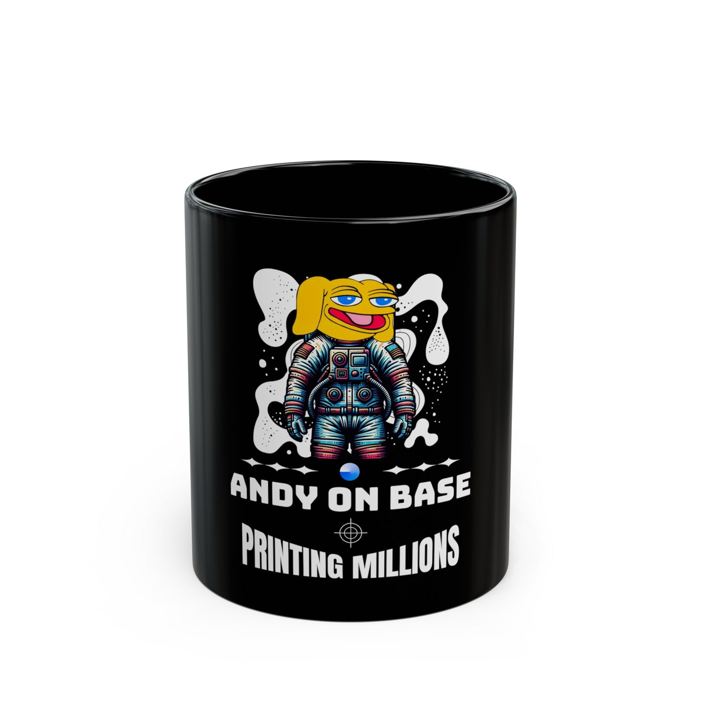 ANDY Astro 1 Black Mug
