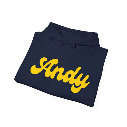 Andy OG Text Logo Unisex Hoodie