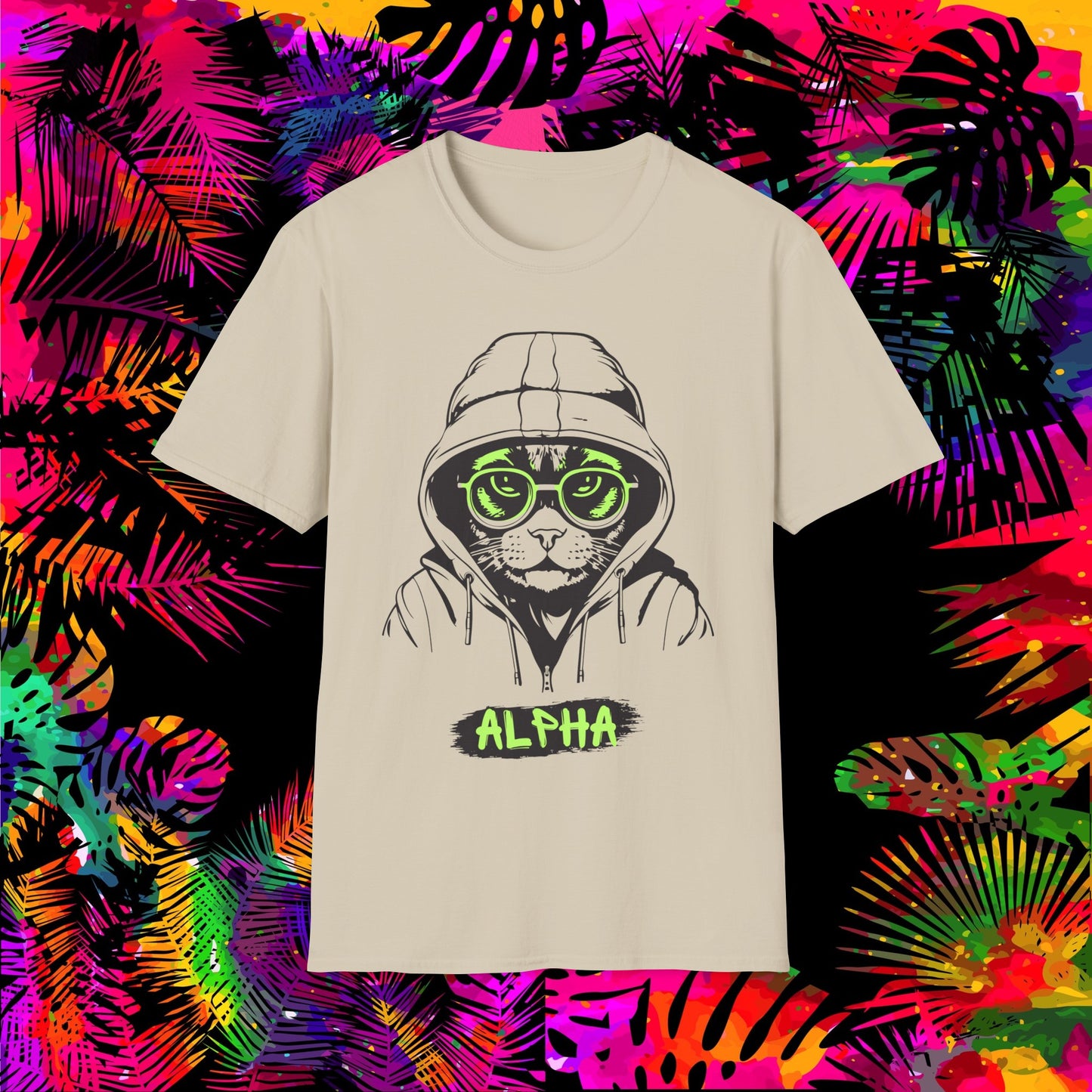 Alpha Cat Unisex T-Shirt