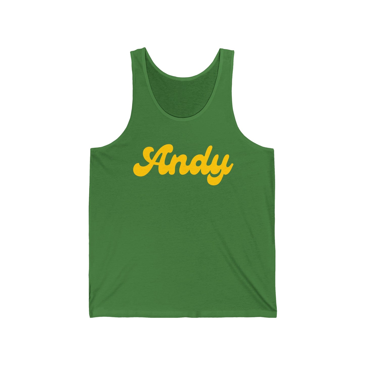 Andy Text Logo Tank Top