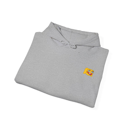 Andy Pocket Logo and Back Logo Unisex Hoodie