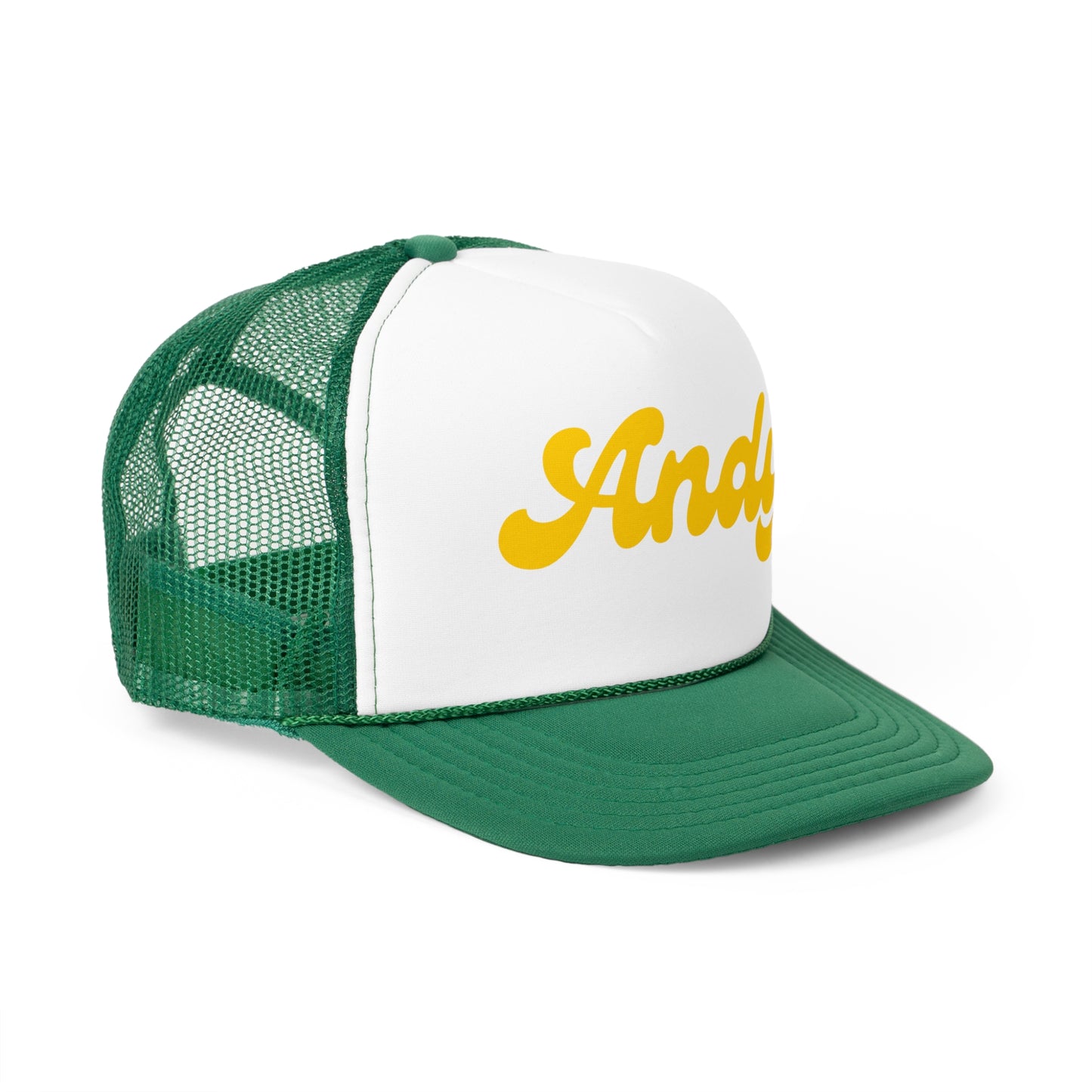 Andy Text Logo Trucker Hat