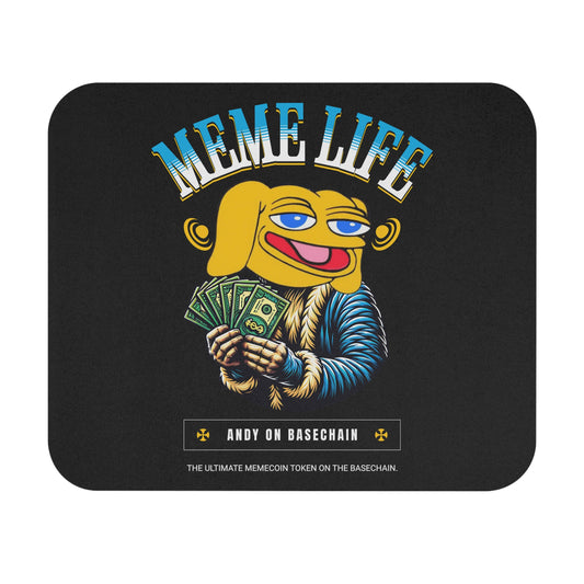 Meme Life Mouse Pad