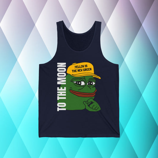 To The Green Moon Tank Top