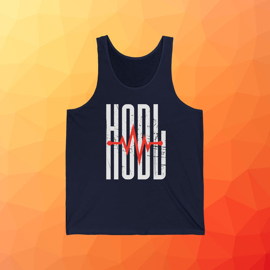 HODL The Line Tank Top