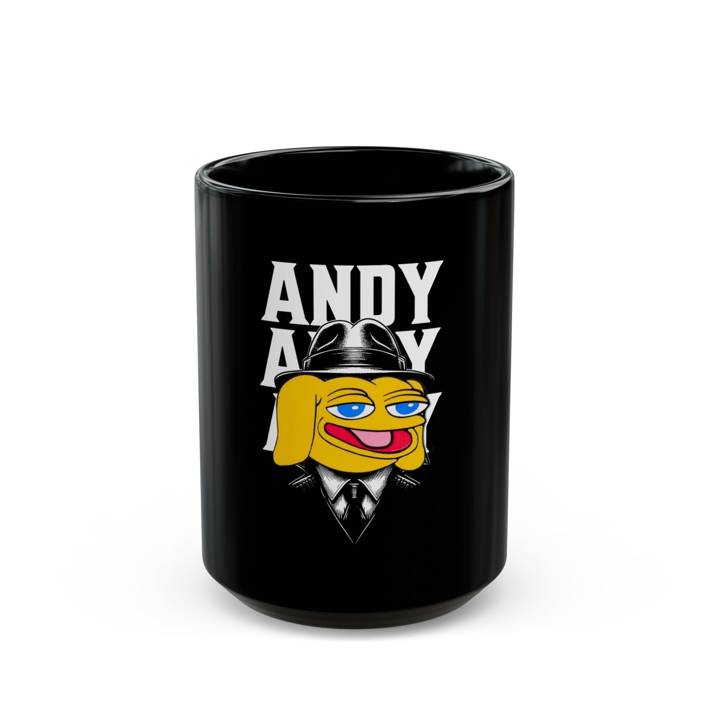 ANDY Boss Black Mug
