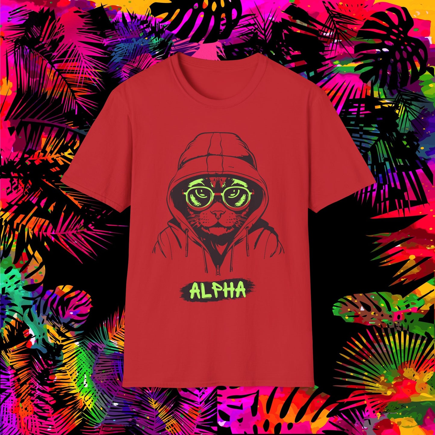 Alpha Cat Unisex T-Shirt