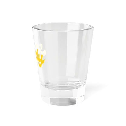 Andy Text Shot Glass