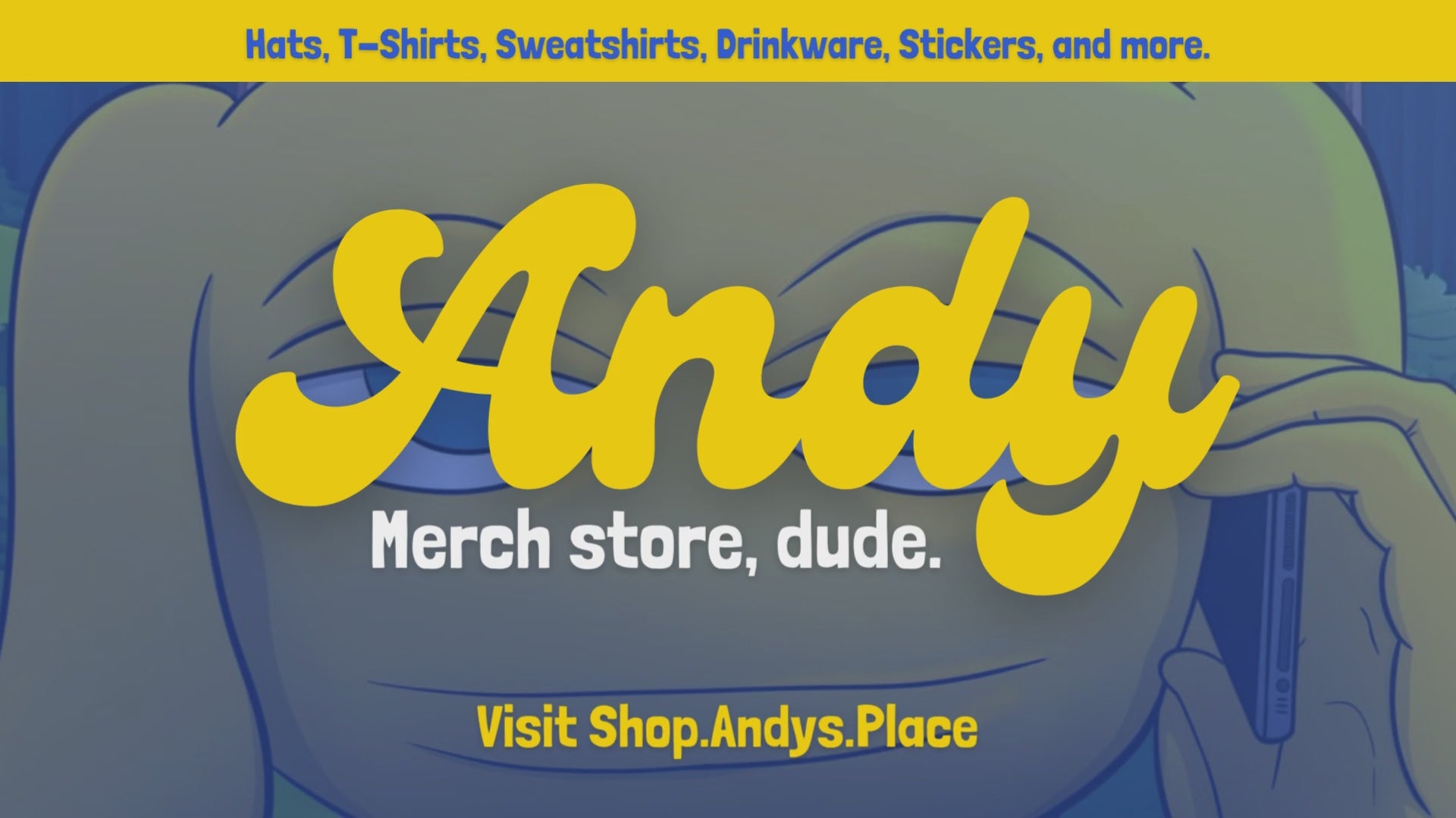 Load video: Andy Merch Store Short Highlight Video